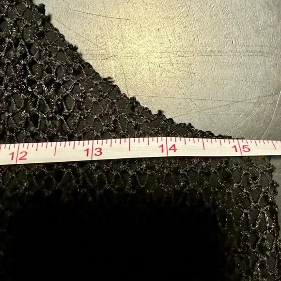 S.M.N Chain Swim Coverup Dress Black OneSize NWT Edgy Fun Chain Necklace Detail - Picture 15 of 16